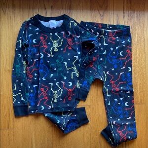 Hanna Andersson Colorful Skeleton Kids Pajamas
